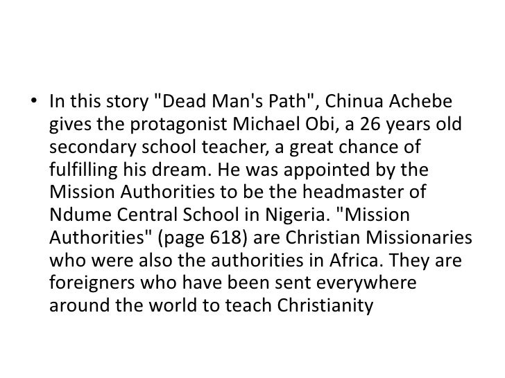 dead mans path review dead mens path symbolism
